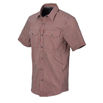 Helikon-Tex Covert Concealed Carry rövidujjú ing Dirt Red Checkered
