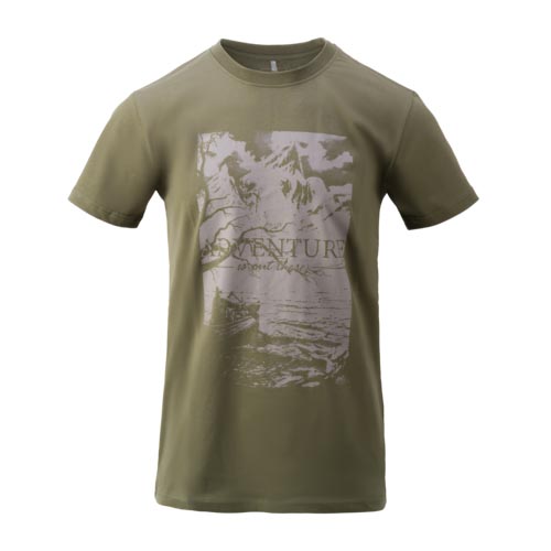 Helikon-Tex Adventure Is Out There póló olive green