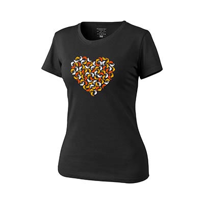 Helikon-Tex Chameleon Heart női póló fekete